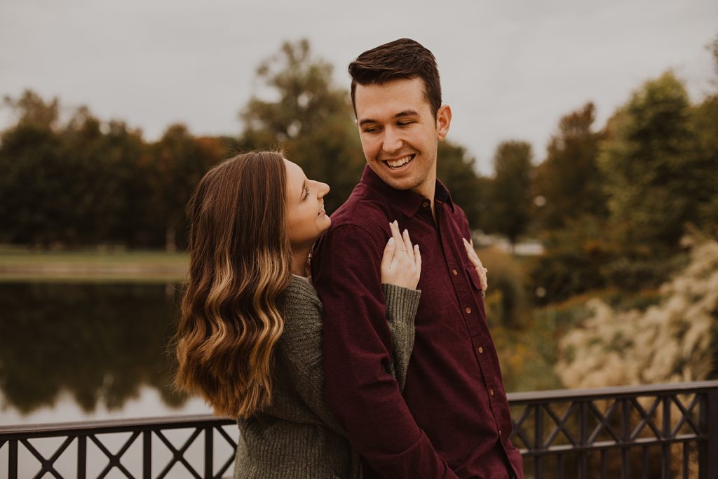 The Muny in Forest Park Engagement Photos