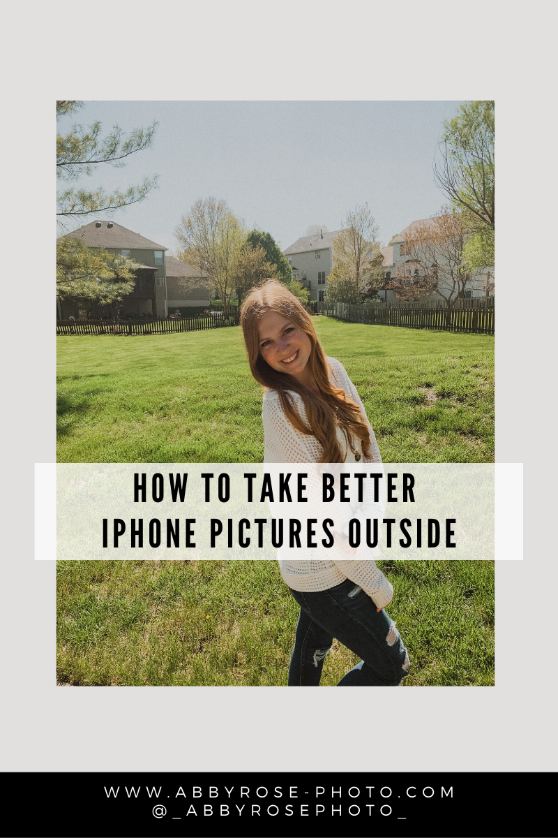 How to Take Better iPhone Pictures