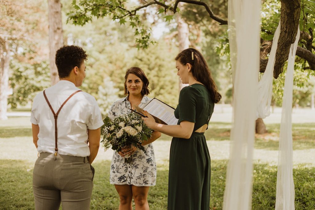 STL Elopement Photos | Tower Grove Park | Abby Rose Photography