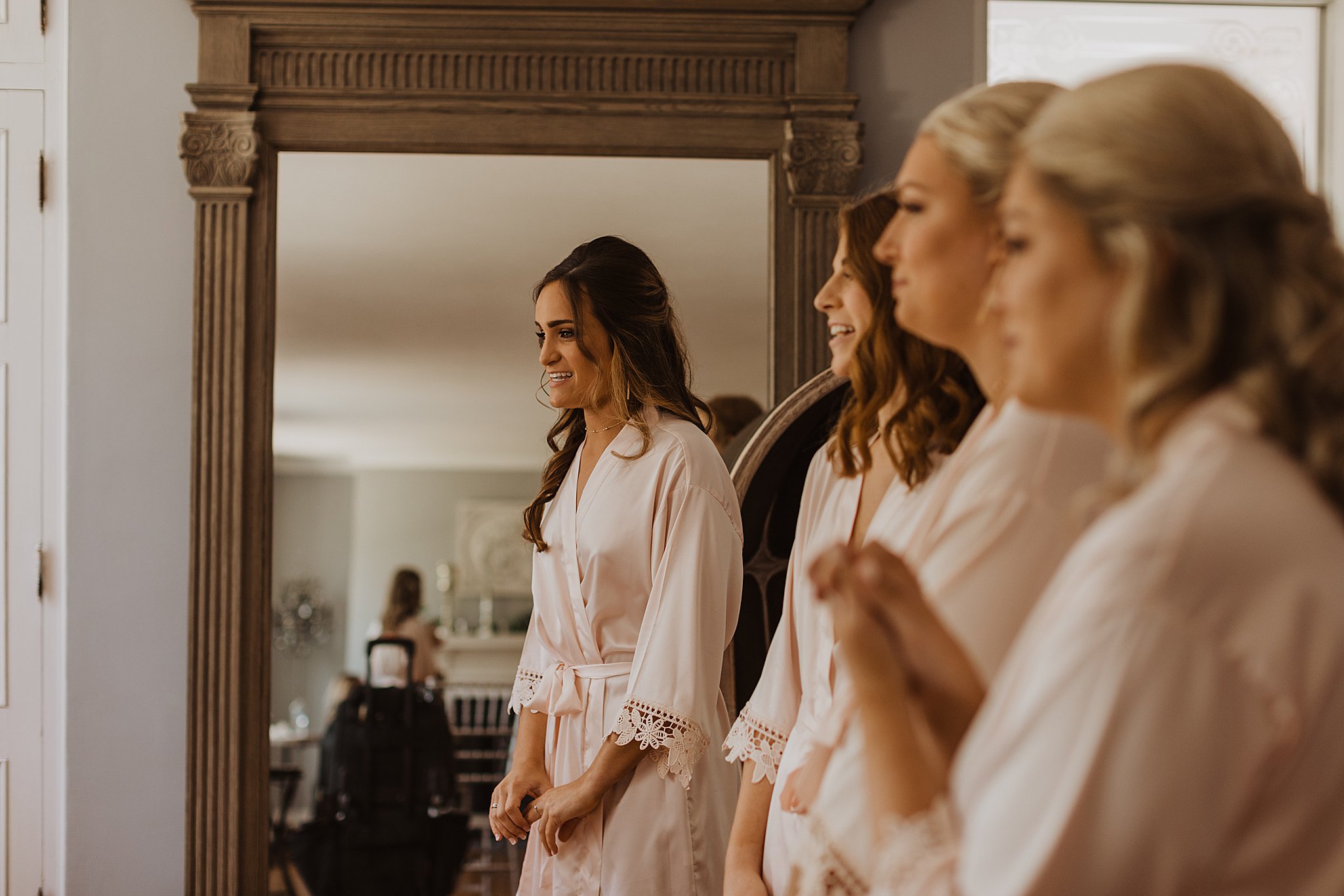 Bridesmaids Getting Ready