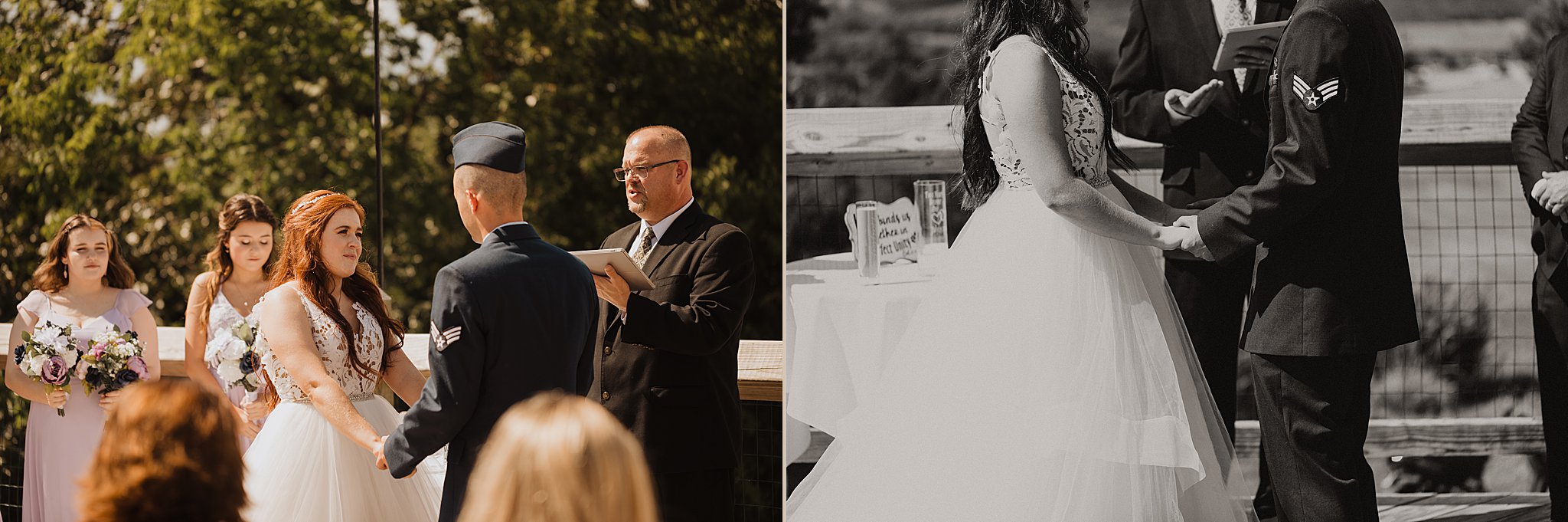 Chaumette Winery Wedding Ceremony | STL Wedding Photographer