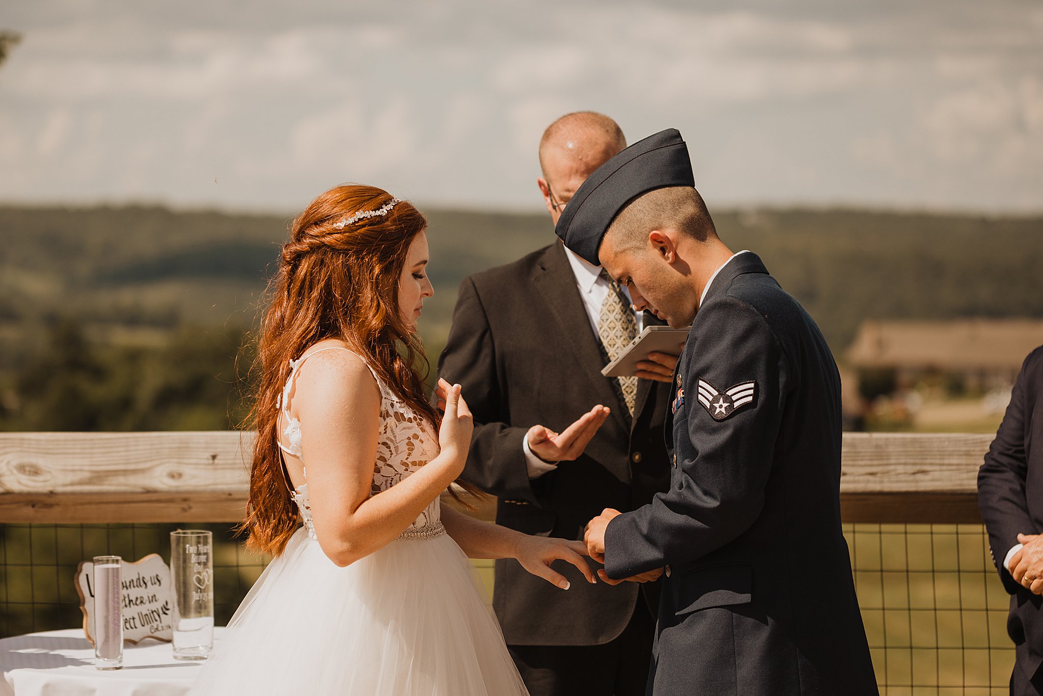 Chaumette Winery Wedding Ceremony | STL Wedding Photographer