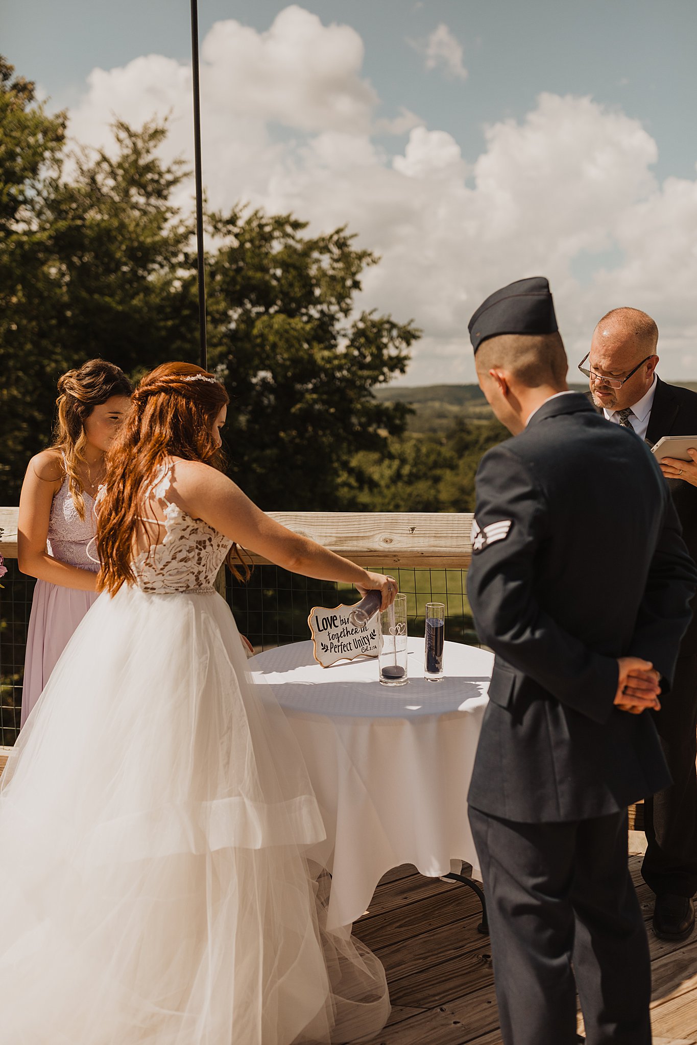 Chaumette Vineyards & Winery Wedding Ceremony | STL Wedding Photographer