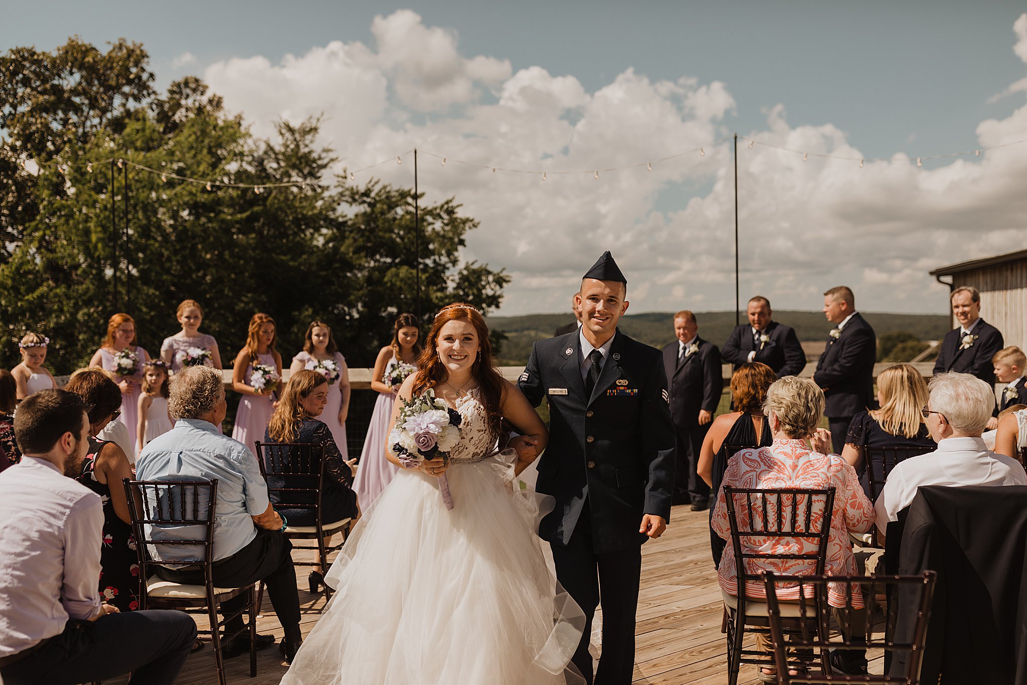 Chaumette Vineyards & Winery Wedding Ceremony | St. Louis Wedding Photographer