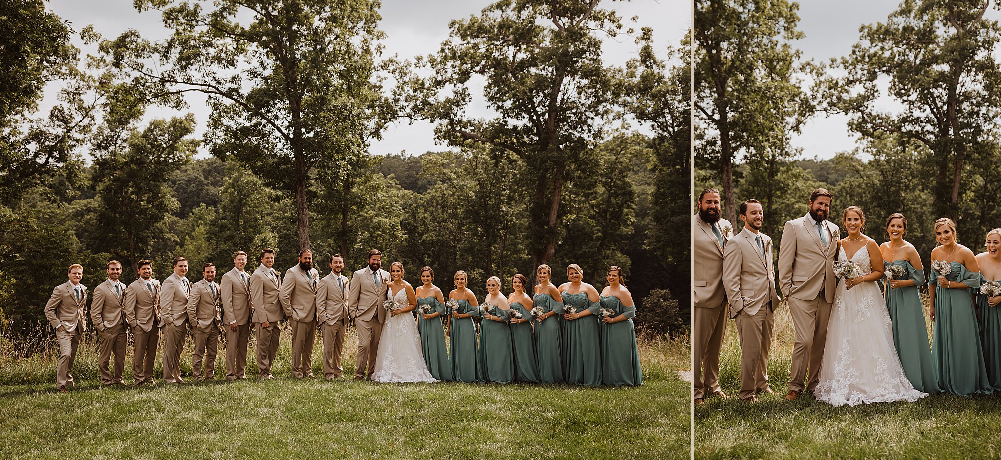Wedding Party Photos at Silver Oaks Chateau