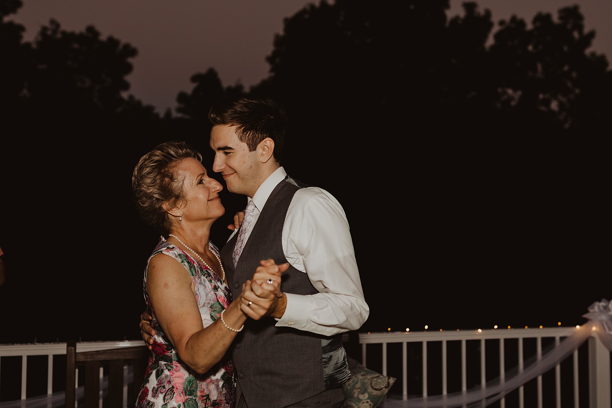 Mother and Son First Dance Under the Stars