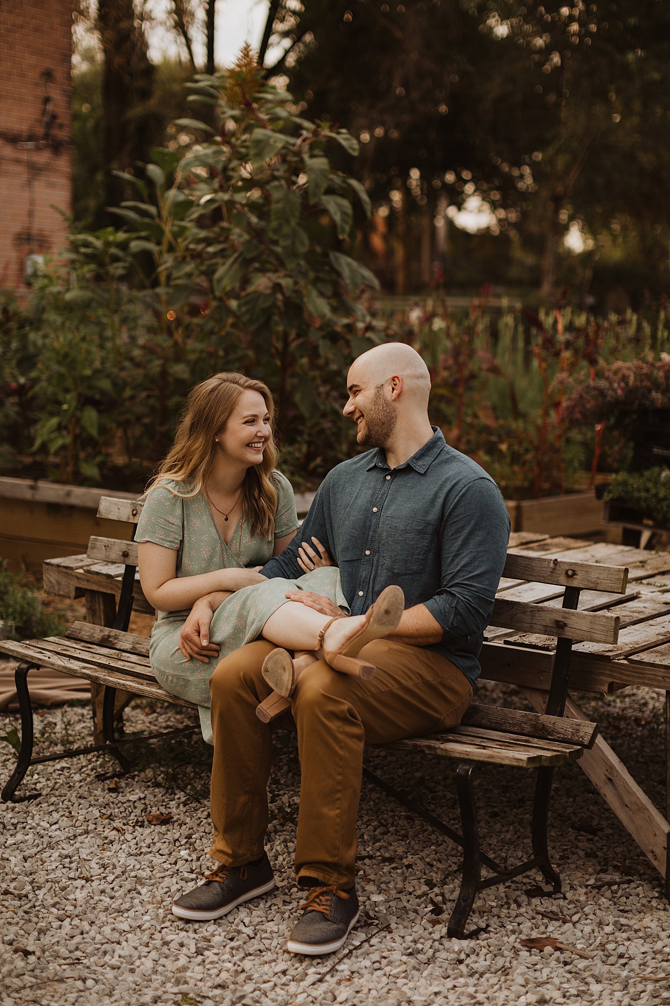 Flowers & Weeds Engagement Photos in St. Louis