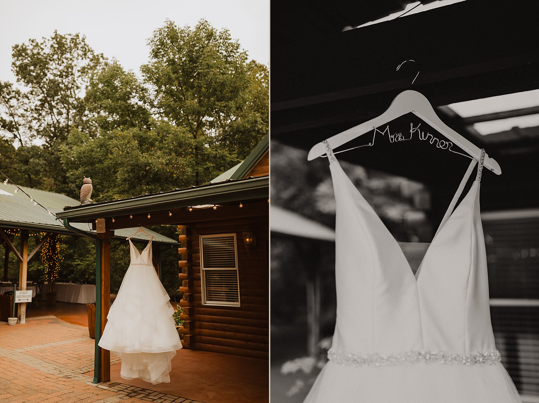Customized bridal hanger