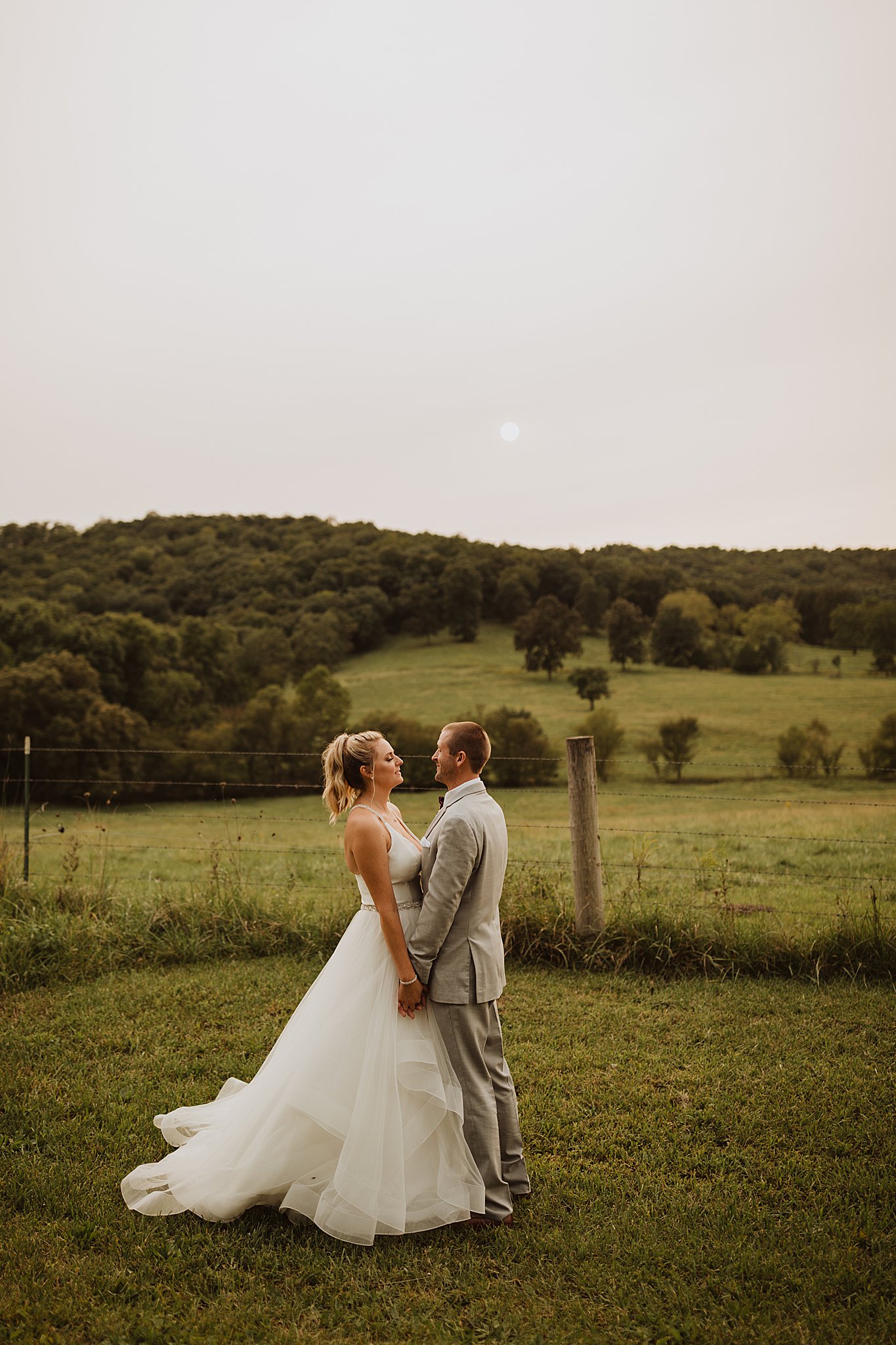Bride and Groom Photos at Little Piney Lodge