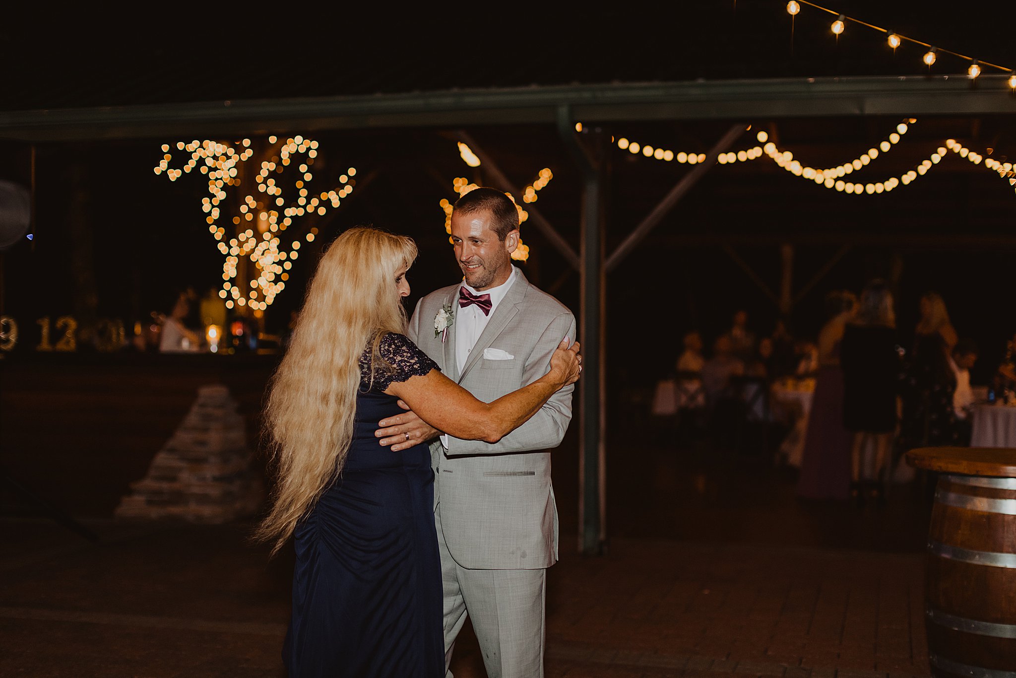 Mother and Son First Dance under the stars in St. Louis.