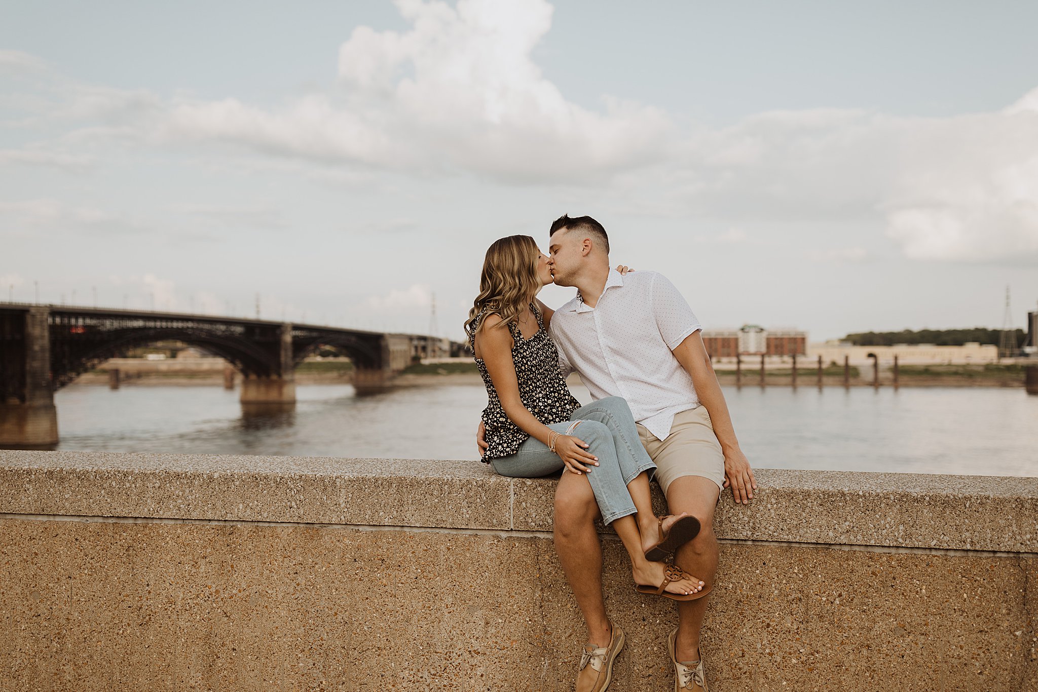 Downtown STL Engagement Session