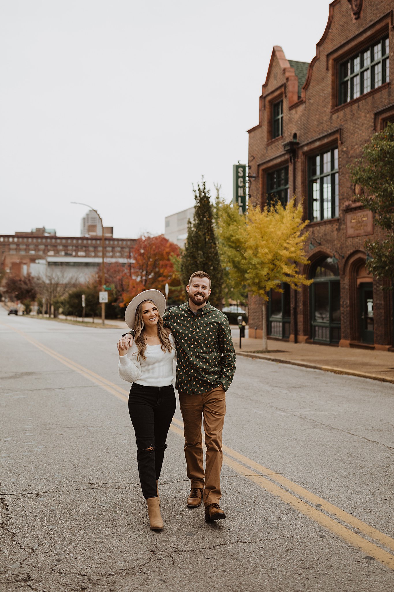 Schlafly Beer STL Engagement Photos