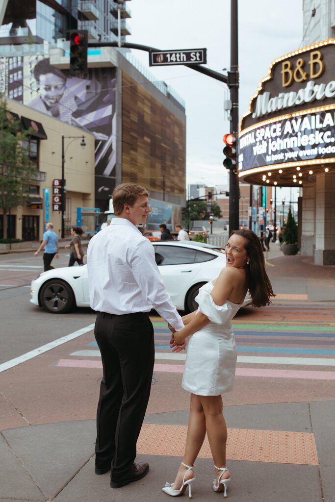 Modern Engagement Photos, Stylish and Chic Engagement Session, Candid Engagement Photos, St. Louis Wedding Photographer, Kansas City Wedding Photographer, Engagement Session Inspiration, Romantic Engagement Photos, Downtown Kansas City Engagement Photos, City Engagement Photos, Cinematic Engagement Pictures, San Diego Wedding Photographer, Santa Barbara Wedding Photographer, STL Wedding Photographer | @abbyrosephoto_