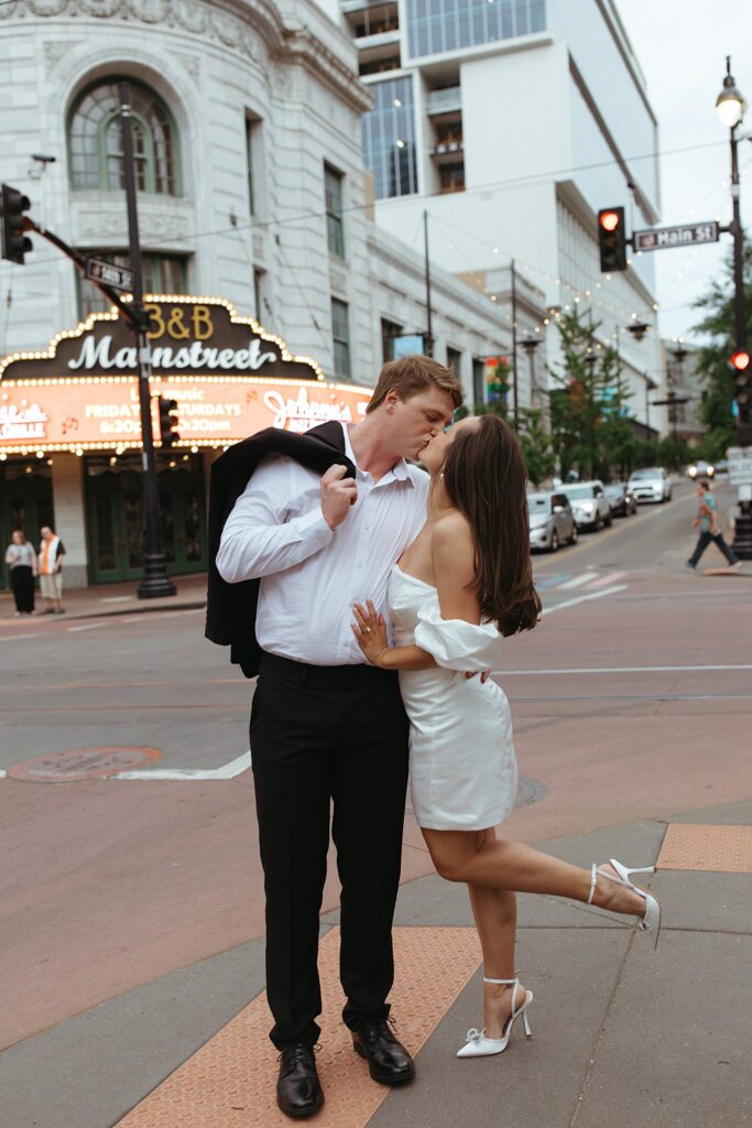 Modern Engagement Photos, Stylish and Chic Engagement Session, Candid Engagement Photos, St. Louis Wedding Photographer, Kansas City Wedding Photographer, Engagement Session Inspiration, Romantic Engagement Photos, Downtown Kansas City Engagement Photos, City Engagement Photos, Cinematic Engagement Pictures, San Diego Wedding Photographer, Santa Barbara Wedding Photographer, STL Wedding Photographer | @abbyrosephoto_