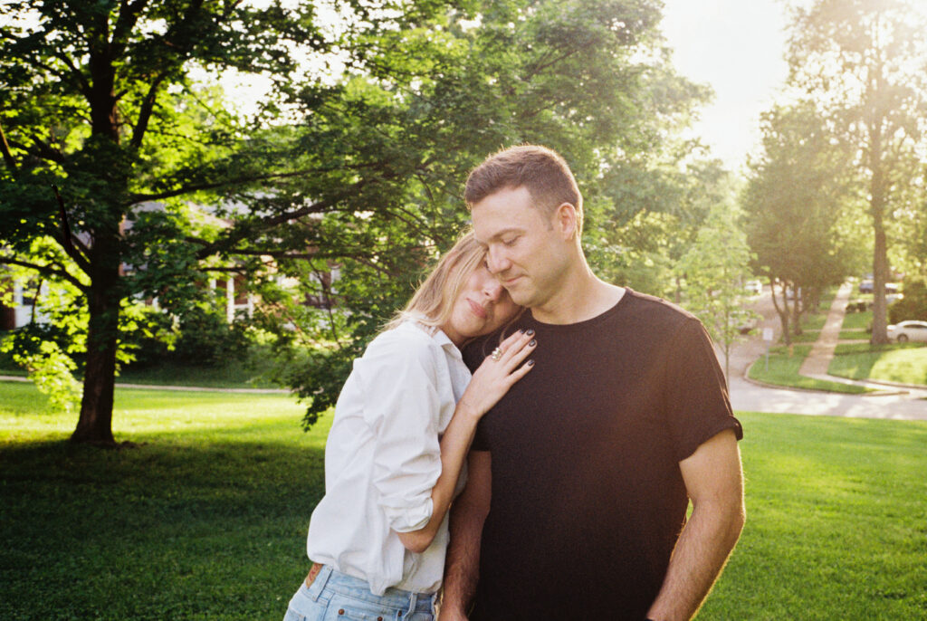 Candid Engagement Photos, Nostalgic Engagement Photos, Date Night Engagement Pictures, St. Louis Engagement Photos, STL Engagement Pictures, STL Wedding Photographer, St. Louis Wedding Photographer, Spring Engagement Photos, Cinematic Engagement Photos, San Diego Wedding Photographer, Santa Barbara Wedding Photographer | @abbyrosephoto_