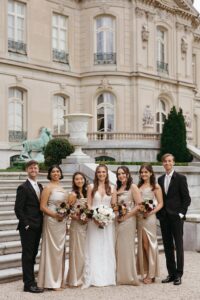 Wedding Party Photos at The Elms, Documentary Style Wedding Photos, Film Wedding Photography, Candid Wedding Photos, Storytelling Wedding Photography, Rhode Island Wedding Photographer, Newport Wedding Photographer, New York Wedding Photographer, Classy Wedding Aesthetic, Chic Wedding Style, | @abbyrosephoto_
