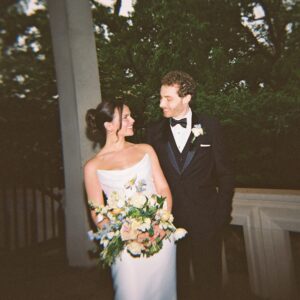 Wedding portraits at the Muny in Forest Park before a St. Louis Art Museum wedding on a rainy day.